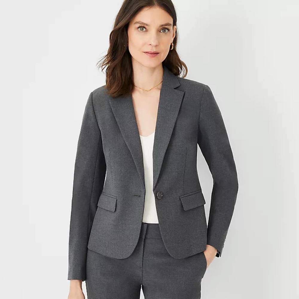 Ann Taylor Suit Jacket Blazer Size 2P